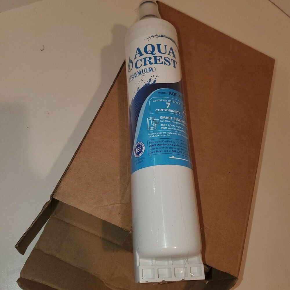 Set of 3 Aquacrest Refrigerator Water Filter 4396508, NSF 401 Home Use NEW